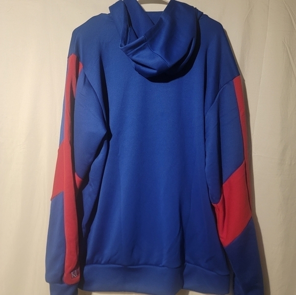 ADIDAS NCAA KANSAS JAYHAWKS PULLOVER LICENSED HOODIE SIZE XL H50765 Men’s - Picture 3 of 5